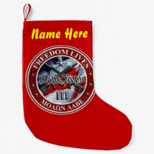 PETITE CHAUSSETTE DE NOËL LIBERTÉ VIT NOËL STOCKINES