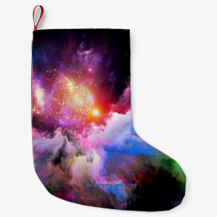 Petite Chaussette De Noël L'oeuvre Cloud de SlipperyJoe abstraite surre vibr
