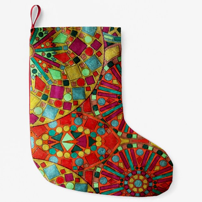 Petite Chaussette De Noël L'Ornement (Devant)