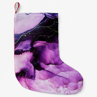 Petite Chaussette De Noël Luxury abstract fluid art painting background alco