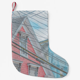 PETITE CHAUSSETTE DE NOËL MAISON ROUGE BRICK