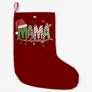 Petite Chaussette De Noël Mama Claus Noël drôle de Noël Maman