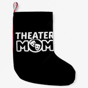 Petite Chaussette De Noël Maman du théâtre Amateur de théâtre intérimaire