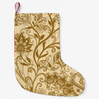 Petite Chaussette De Noël Mandalas ethniques : Motif de style indien