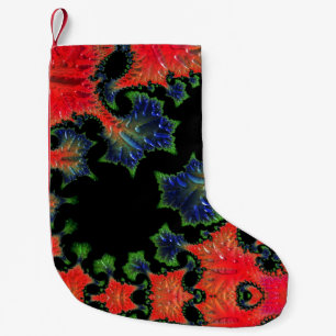 Petite Chaussette De Noël Mandelbrot Jardin de Noël Stocking