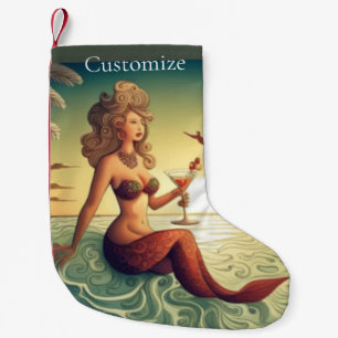 Petite Chaussette De Noël Martini Classy Mermaid Thunder_Cove