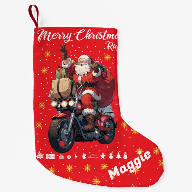 Petite Chaussette De Noël Merveilleuse Marche de Noël (Devant)