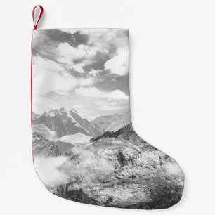 Petite Chaussette De Noël Montagnes (montage photo) 3