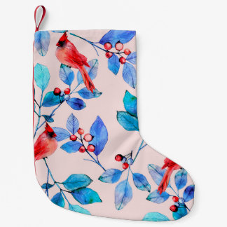 Petite Chaussette De Noël motif arrière - plan abstrait kaléidoscope rouge