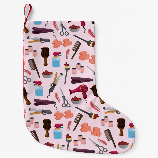 Petite Chaussette De Noël motif couture KIT (Devant)