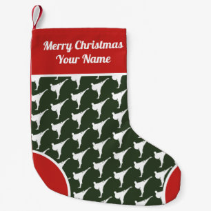 Petite Chaussette De Noël Motif de kick de karaté personnalisé pour les arts