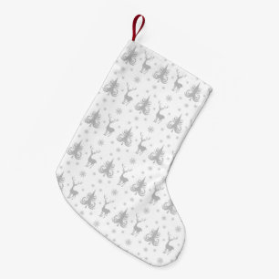 Petite Chaussette De Noël Motif élégant de cerf