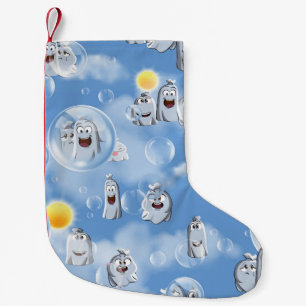 Petite Chaussette De Noël Motif fantôme