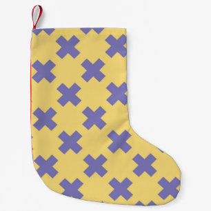 Petite Chaussette De Noël Motif géométrique 18