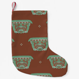 Petite Chaussette De Noël Motif géométrique sans couture avec motifs tribaux