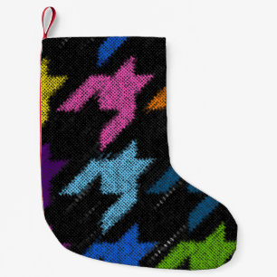 Petite Chaussette De Noël Motif sans dent de Hounds. Imitation d'un texte