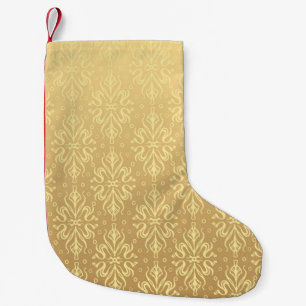 Petite Chaussette De Noël Motif Vintage de luxe 2Motif Vintage de luxe 2