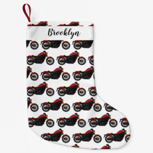 Petite Chaussette De Noël moto de style croiseur cool