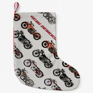 PETITE CHAUSSETTE DE NOËL MOTOS VINTAGES