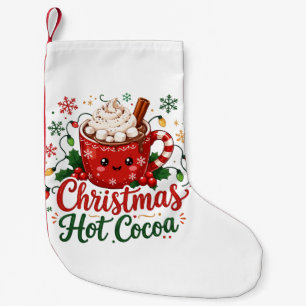 Petite Chaussette De Noël Mug de Chocolat Chaud de Noël Mignon