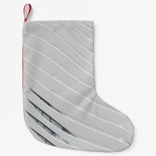 Petite Chaussette De Noël Mur en béton blanc