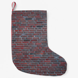 Petite Chaussette De Noël Mur en brique