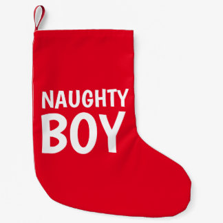 PETITE CHAUSSETTE DE NOËL NAUGHTY BOY CHRISTMAS STOCKINGS