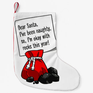 Petite Chaussette De Noël Naughty Rockhound, Géologue Réapprovisionnement de