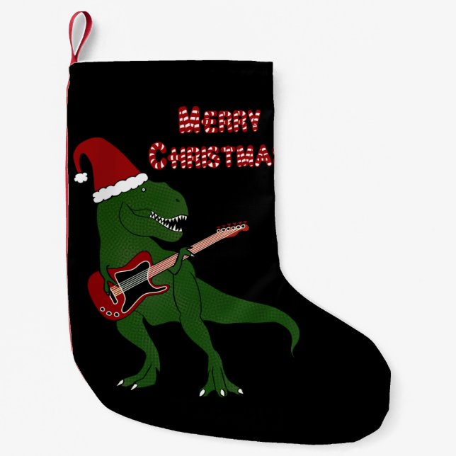 Petite Chaussette De Noël Noël de guitare de T-Rex (Devant)