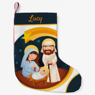 Petite Chaussette De Noël Noël de la Nativité de la Vierge Marie Jésus