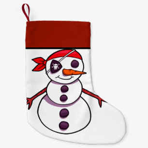 Petite Chaussette De Noël Noël des pirates de neige