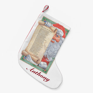 Petite Chaussette De Noël Noël du père noël (Personalizable)