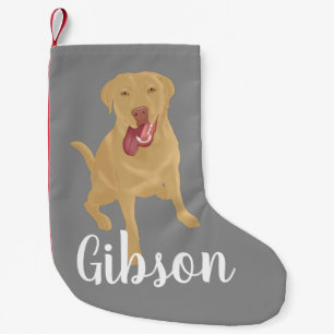 Petite Chaussette De Noël Noël Dudley Labrador Petite réserve de Noël