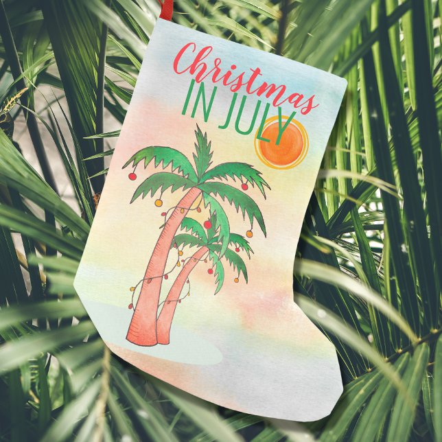 Petite Chaussette De Noël Noël en juillet Noël Stocker (Créateur téléchargé)