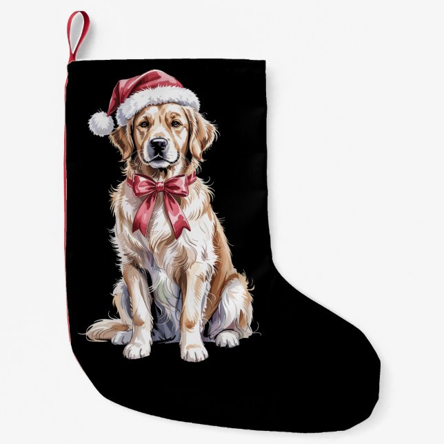 Petite Chaussette De Noël Noël Golden Retriever Lover Dog Mama (Devant)