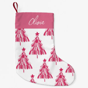 Petite Chaussette De Noël Noël rose