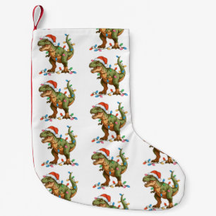 Petite Chaussette De Noël Noël T Rex Dinosaur Xmas Dino Tyrannosaurus