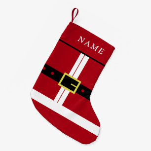 Petite Chaussette De Noël Nom personnalisé Noël Stocker Père Noël