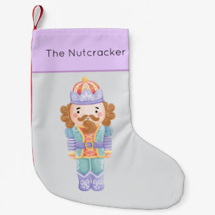Petite Chaussette De Noël Nutcracker Pastel