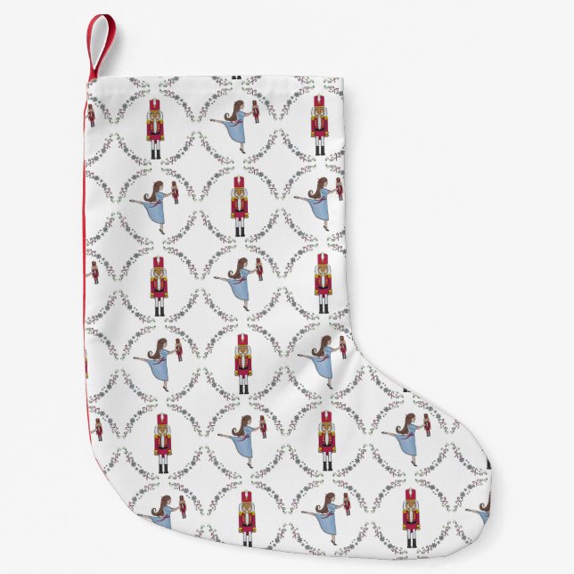 Petite Chaussette De Noël Nutcracker Suite Ballet classique Noël (Devant)