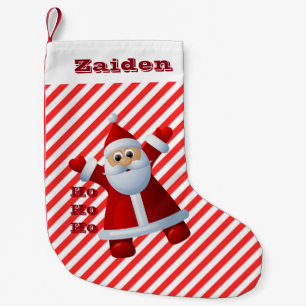 Petite Chaussette De Noël Oh ! Oh ! Oh ! Sucre de canne de Noël du Père Noël
