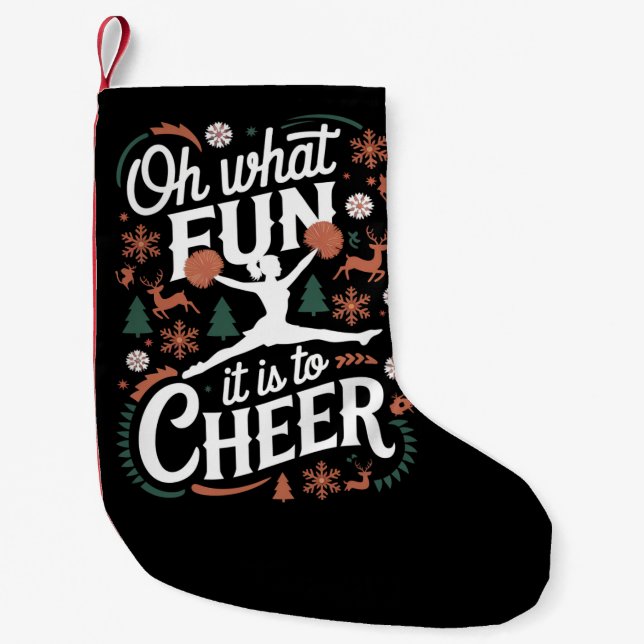 Petite Chaussette De Noël Oh Quel Amusant C'Est De Saluer Des Semblables Coi (Devant)