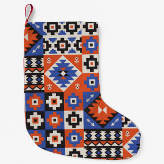 Petite Chaussette De Noël Oriental geometric seamless pattern. Ethnic design