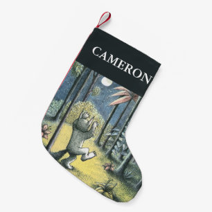Petite Chaussette De Noël Où sont les bêtes féroces   Ajoutez votre nom