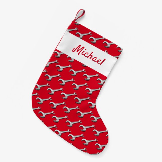 Petite Chaussette De Noël Outil d'exécution automatique de mécanicien - Moti (Devant (Accrochage))