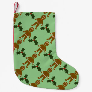 Petite Chaussette De Noël Pain d'épices Homme Noël Stocker
