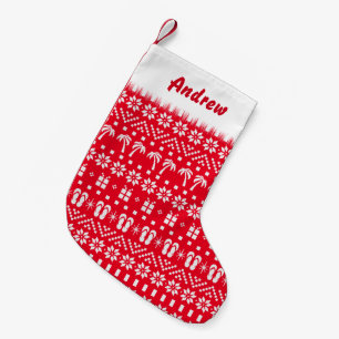 Petite Chaussette De Noël Palm Tree style de sueur moche