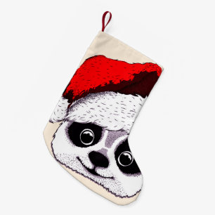 Petite Chaussette De Noël panda mignon et drôle à Noël