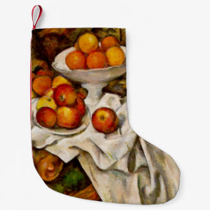 Petite Chaussette De Noël Paul Cezanne Pommes Oranges Impressionnisme