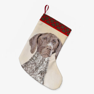 Petite Chaussette De Noël Peinture à pointres germanophones - L'art du chie